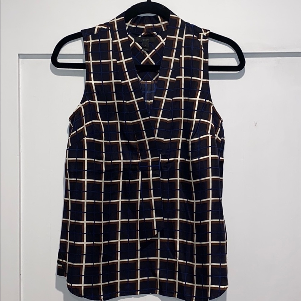 J.Crew Silk Top Blouse Shirt